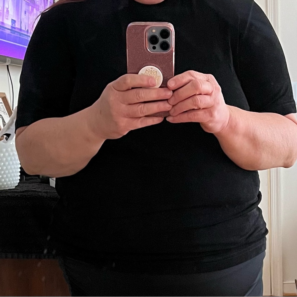 Black Mock Turtleneck